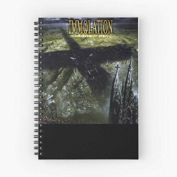 Item preview, Immolation - Unholy Cult album 2002 designed and sold by WildPalitteArt.