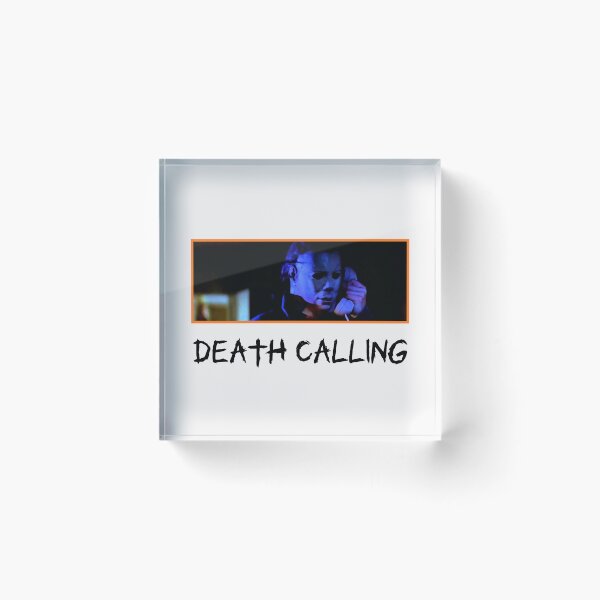 Item preview, Death Calling (Black Text) designed and sold by Atomic Mouth Designs.