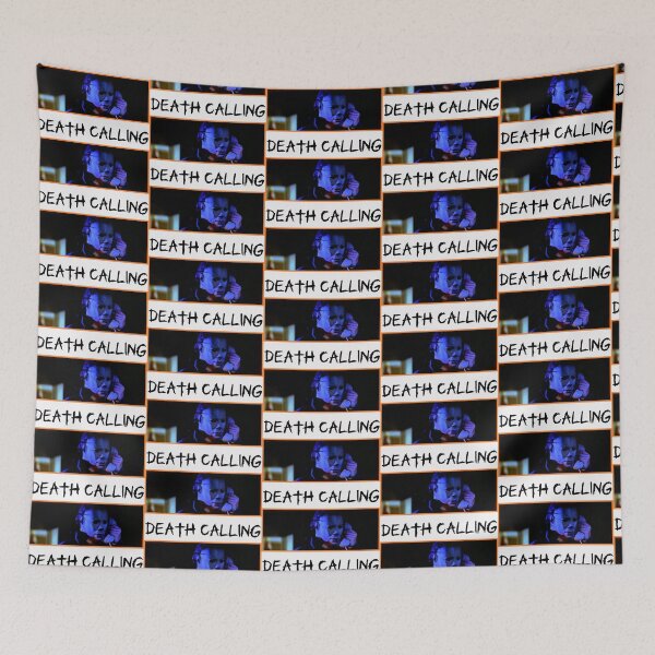 Item preview, Death Calling (Black Text) designed and sold by Atomic Mouth Designs.
