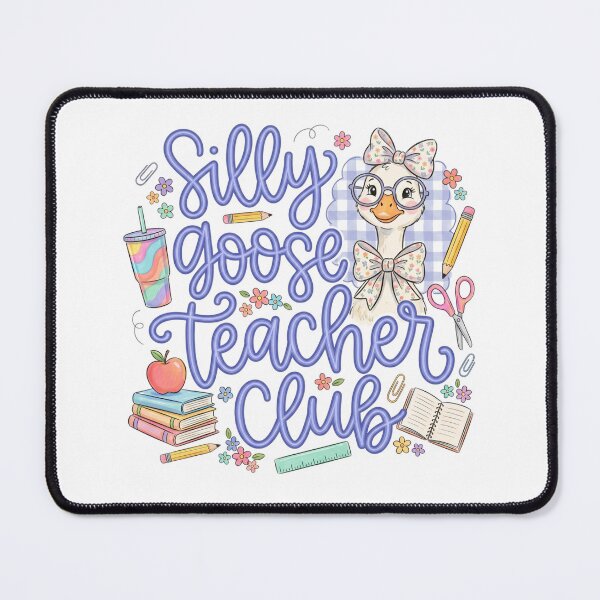 Item preview, Silly Goose Reading Club – Funny Bookish Goose for Teachers and Book Lovers designed and sold by PalleteCreation.