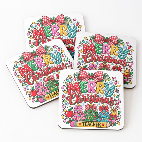 Item preview, Merry Christmas Teacher – Festive Classroom Holiday Christmas designed and sold by Rtcraftani.