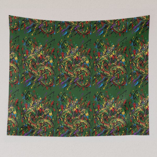 Item preview, Abstract Art  / Dragon Matrix / Splatter Paint Design designed and sold by Vasator1585.
