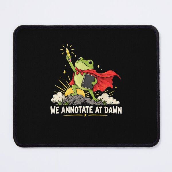 Item preview, We Annotate At Dawn Frog English Teacher Back to School  designed and sold by MatherFisher.