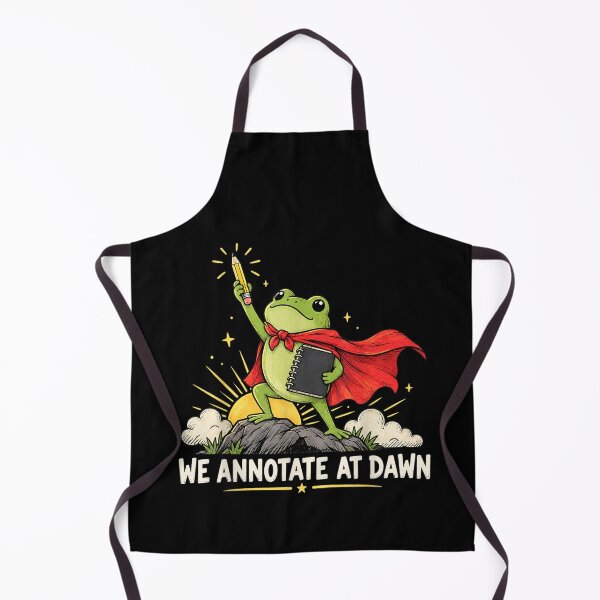 Item preview, We Annotate At Dawn Frog English Teacher Back to School designed and sold by MatherFisher.