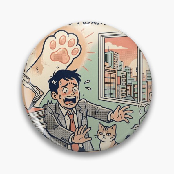 Item preview, Retro Japanese Cat Paw Showa Era Vintage Poster Art designed and sold by mood-draftsman.