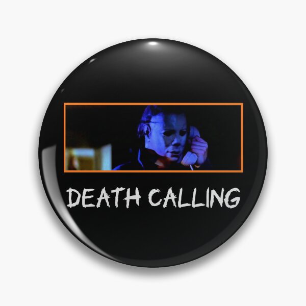 Item preview, Death Calling (In White Text) designed and sold by Atomic Mouth Designs.