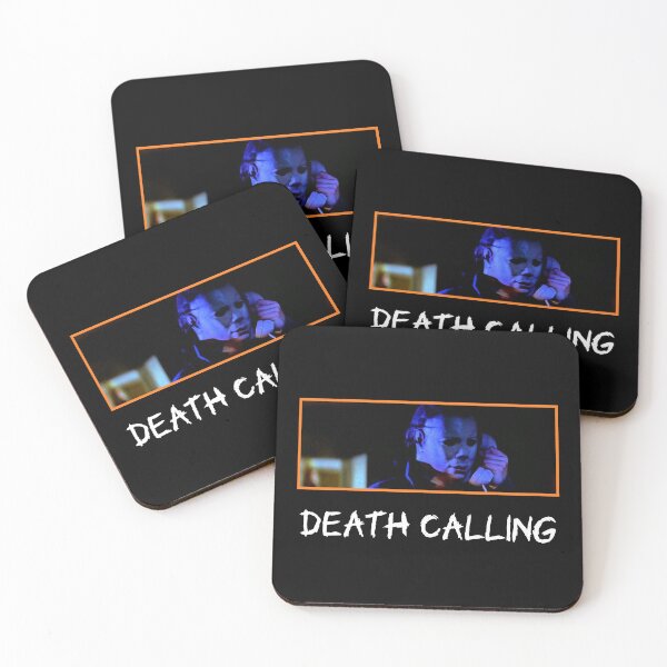 Item preview, Death Calling (In White Text) designed and sold by Atomic Mouth Designs.