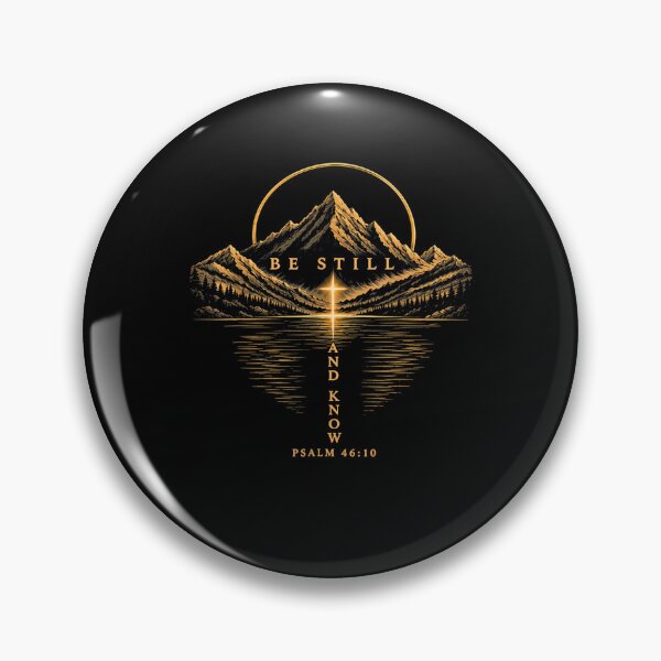 Item preview, Be Still and Know Psalm 46:10 Christian Mountain Faith  designed and sold by Juansustait.
