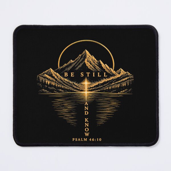Item preview, Be Still and Know Psalm 46:10 Christian Mountain Faith designed and sold by Juansustait.