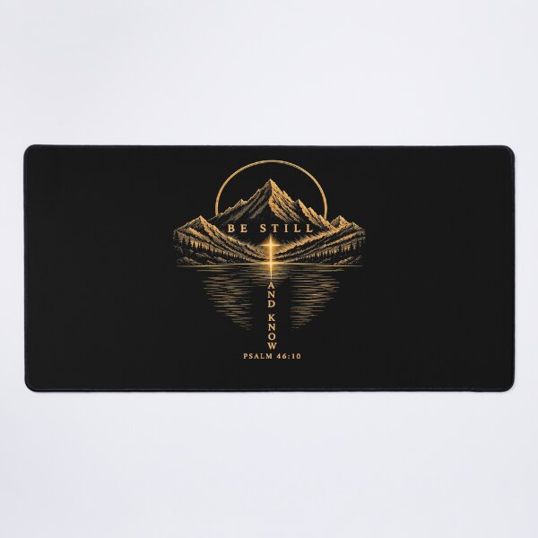 Item preview, Be Still and Know Psalm 46:10 Christian Mountain Faith  designed and sold by Juansustait.