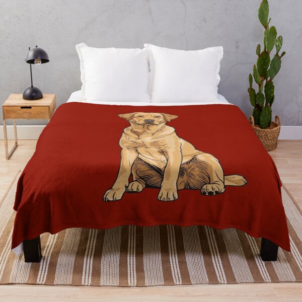 Item preview, Pop Art Sitting Yellow Labrador Dog designed and sold by Terry Bain.
