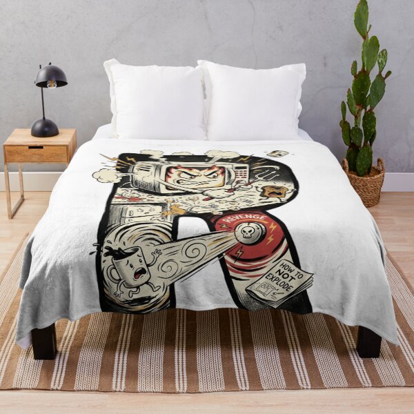 Item preview, Angry Microwave Appliance Revenge Letter R Retro Cartoon Art designed and sold by mood-draftsman.
