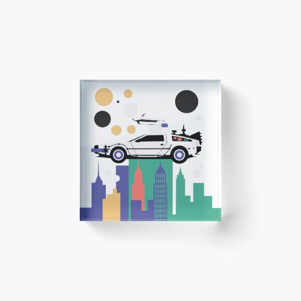 Item preview, Vintage Car Club Delorean Style designed and sold by PrintCarClub.