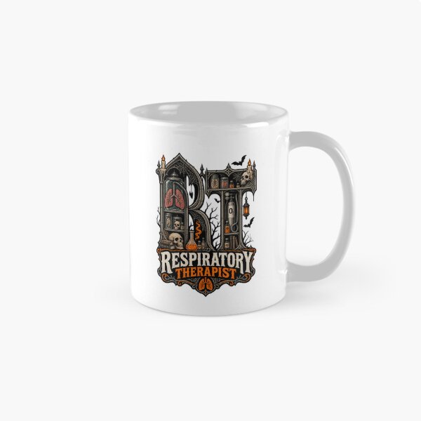 Item preview, Gothic Halloween RT Respiratory Therapist designed and sold by ClinicalHubs.