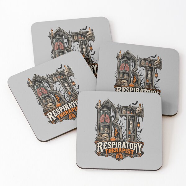 Item preview, Gothic Halloween RT Respiratory Therapist designed and sold by ClinicalHubs.