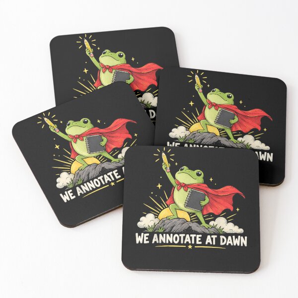Item preview, We Annotate At Dawn Frog English Teacher Back to School designed and sold by Juansustait.