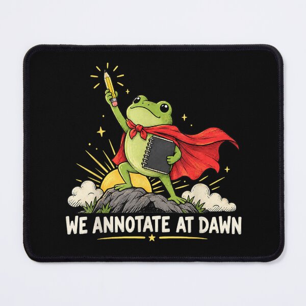 Item preview, We Annotate At Dawn Frog English Teacher Back to School designed and sold by Juansustait.