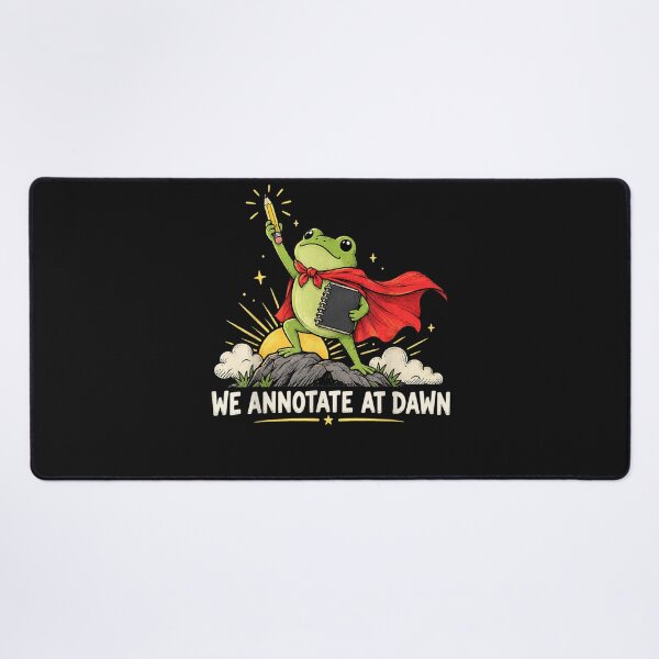 Item preview, We Annotate At Dawn Frog English Teacher Back to School  designed and sold by Juansustait.