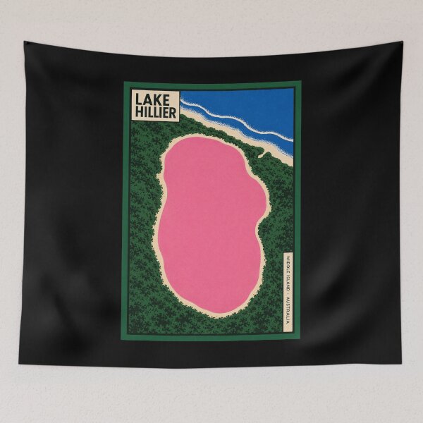 Item preview, Lake Hillier - Australia designed and sold by GoodOldVintage.
