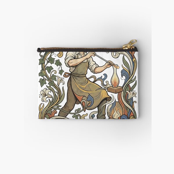 Item preview, Glassblower Shaping A Vase, Art Nouveau designed and sold by eduardoroa22.