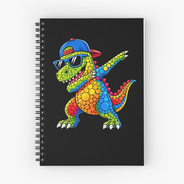 Item preview, Retro Rainbow Dinosaur Dab Cool Funny T Rex designed and sold by Moizento.