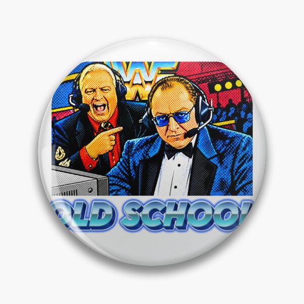 Item preview, Gorilla Monsoon & Bobby "The Brain" Heenan designed and sold by WretroMania.