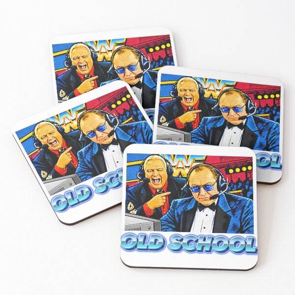 Item preview, Gorilla Monsoon & Bobby "The Brain" Heenan designed and sold by WretroMania.