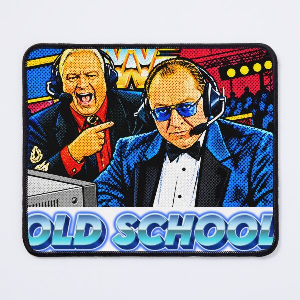 Item preview, Gorilla Monsoon & Bobby "The Brain" Heenan designed and sold by WretroMania.