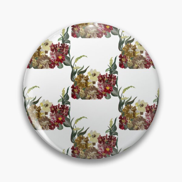 Item preview, Vintage Floral Pattern painting by dodo art designed and sold by DodoArt2000.
