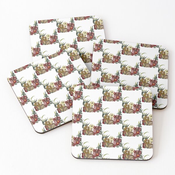 Item preview, Vintage Floral Pattern painting by dodo art designed and sold by DodoArt2000.