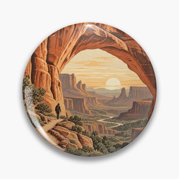 Item preview, Desert Canyon Arch Trail designed and sold by WaynesCave.