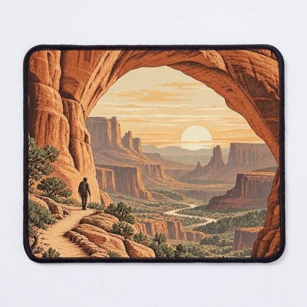 Item preview, Desert Canyon Arch Trail designed and sold by WaynesCave.