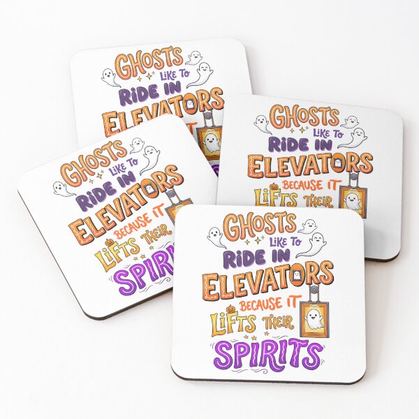 Item preview, Ghost Spirits in Elevators designed and sold by Eclectic Monkey.