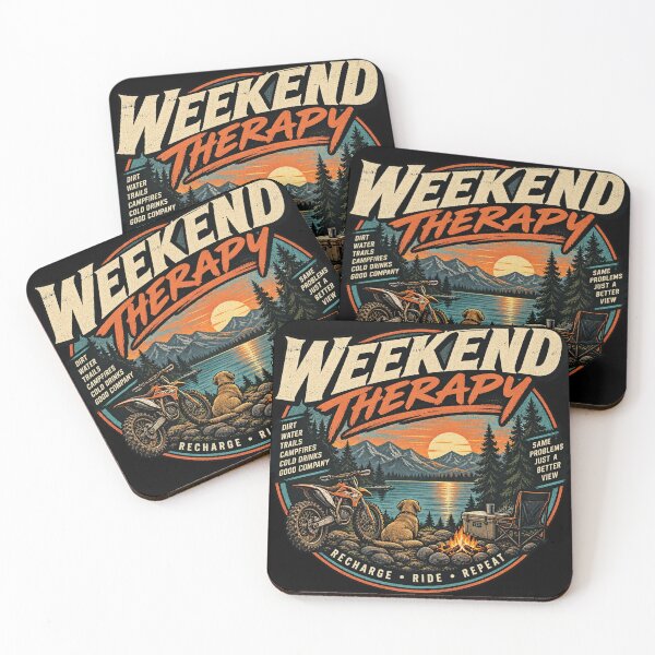Item preview, Weekend Therapy Dirt Bike Adventure designed and sold by OriginalGamer55.