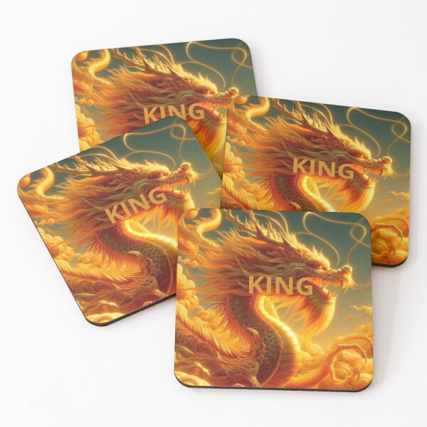 Item preview, The Mighty Golden Dragon designed and sold by cheickismall.
