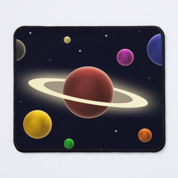 Item preview, Cosmic Symphony of Colorful Planets designed and sold by ArtisticJump.