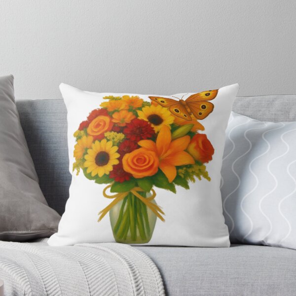 Item preview, Bouquet of flowers and butterflies designed and sold by re2m.