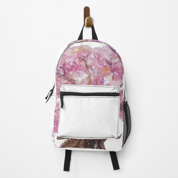 Item preview, Cherry Blossom Tree - Pink Sakura Oil Pastel Art designed and sold by MOE'S LITTLE GALLERY.