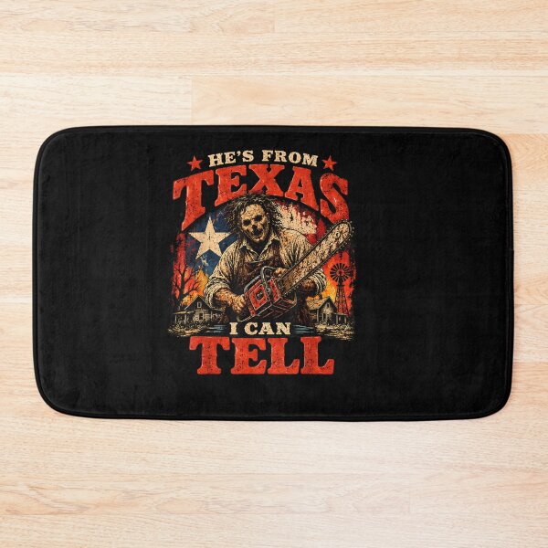 Item preview,  Hes from Texas I Can Tell Funny Halloween Skeleton Horror designed and sold by Juansustait.