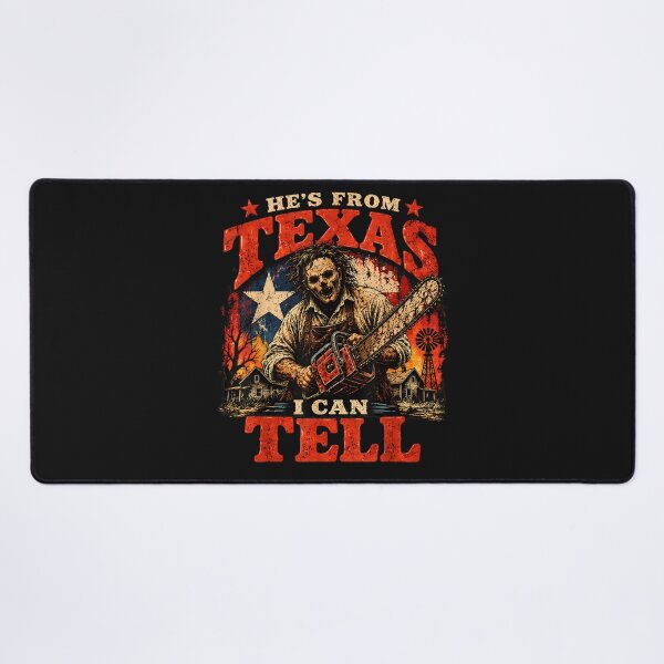 Item preview, Hes from Texas I Can Tell Funny Halloween Skeleton Horror designed and sold by Juansustait.