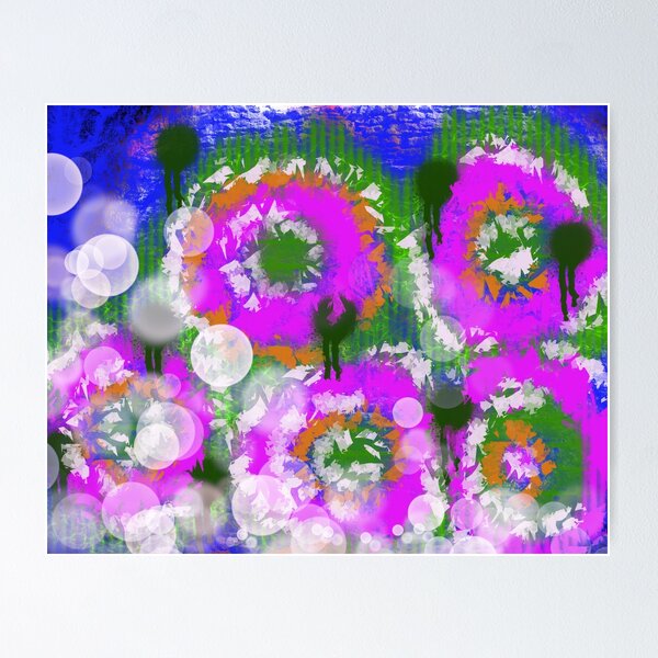 Item preview, Colorful Artwork Flowers in Sunlight designed and sold by Jouelle Ocan.