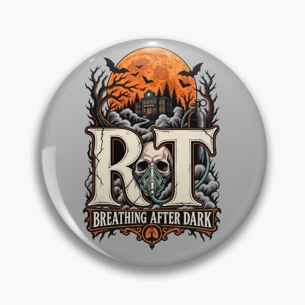 Item preview, Halloween RT Skull Breathing After Dark designed and sold by ClinicalHubs.