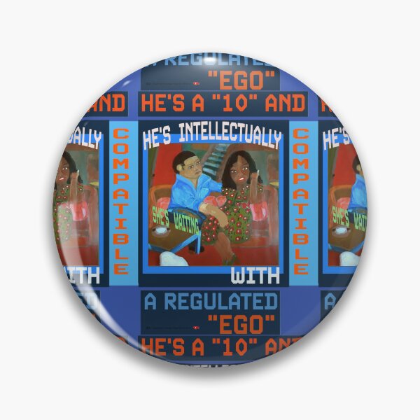 Item preview, "HE'S A "10" AND HE'S INTELLECTUALLY COMPATIBLE" 30 designed and sold by VAVibrationArt.