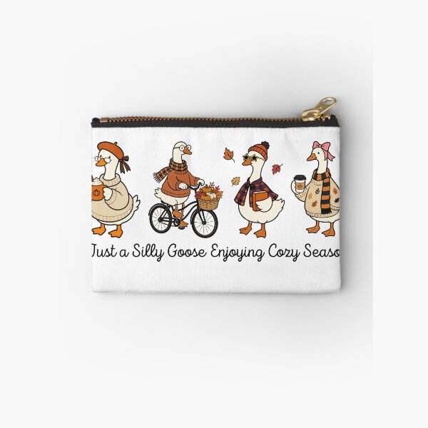 Item preview, Just a Silly Goose Enjoying Cozy Season designed and sold by PalleteCreation.