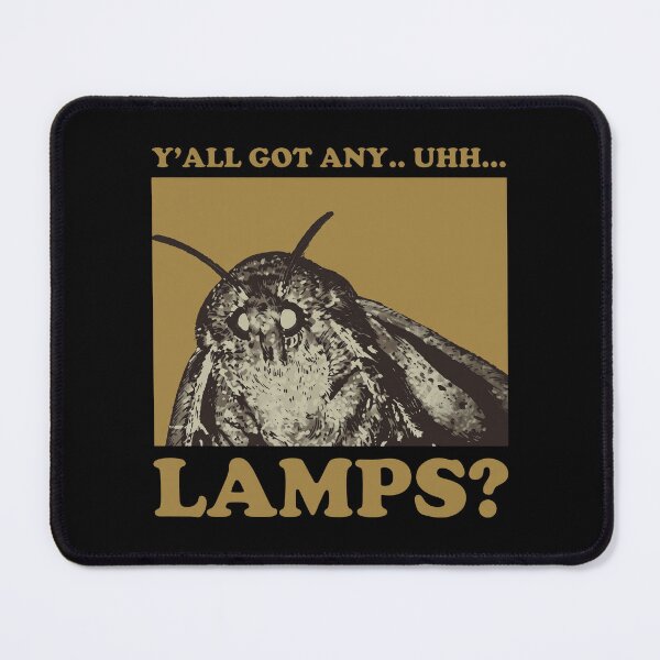Item preview, Y’all Got Any Uhh Lamps Moth designed and sold by notajojosfan.