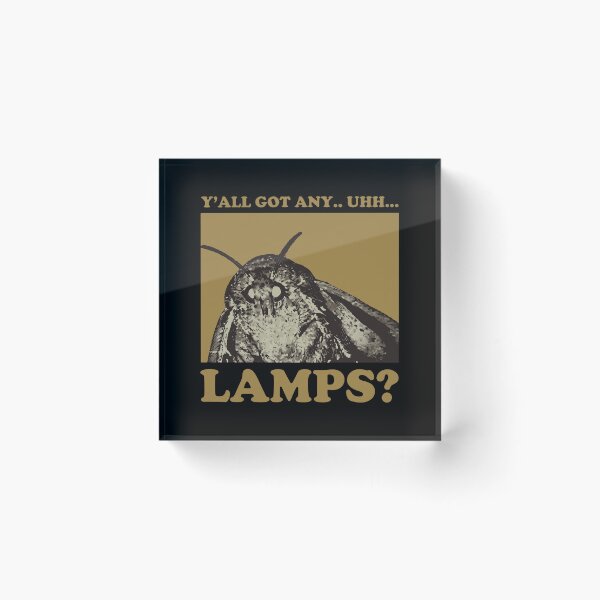 Item preview, Y’all Got Any Uhh Lamps Moth designed and sold by notajojosfan.