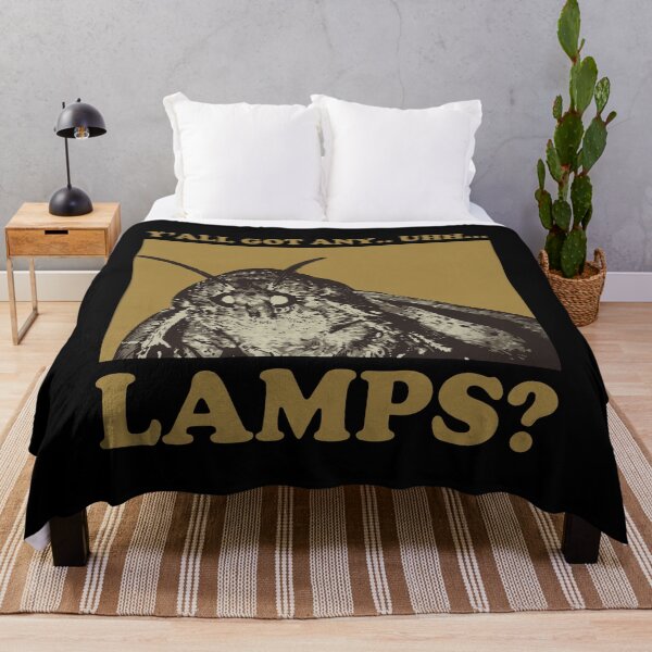 Item preview, Y’all Got Any Uhh Lamps Moth designed and sold by notajojosfan.