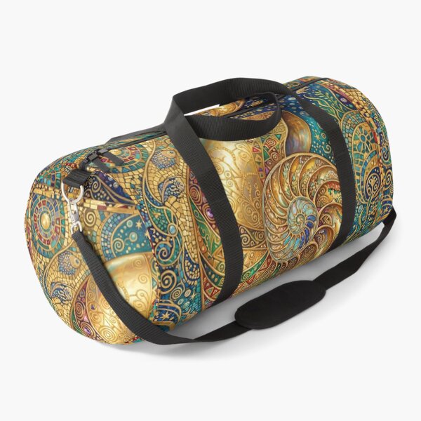 Item preview, Golden nautilus mosaic art  designed and sold by hollycooper.