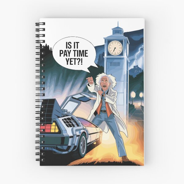 Item preview, Vintage Car Club Delorean Future designed and sold by PrintCarClub.