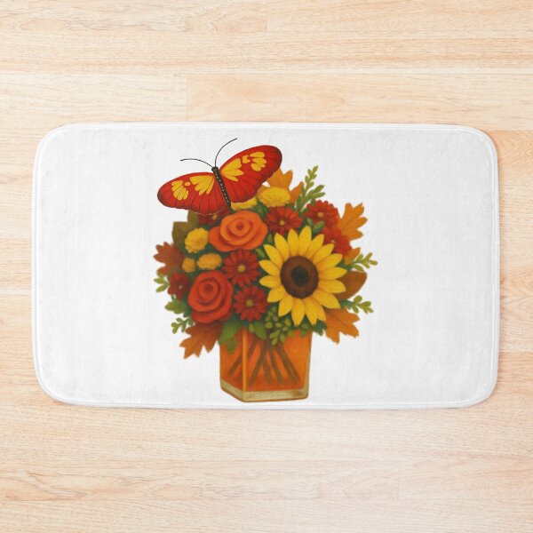 Item preview, Bouquet of flowers and butterflies designed and sold by re2m.